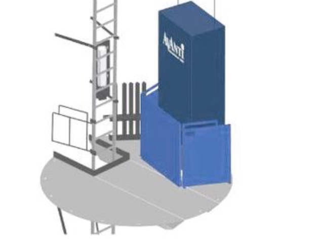 adaptación elevadores aerogeneradores