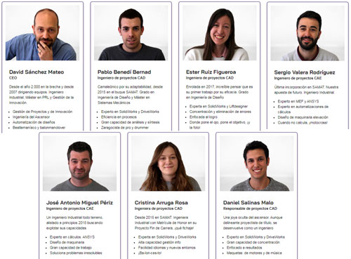 Equipo ingenieros Zaragoza