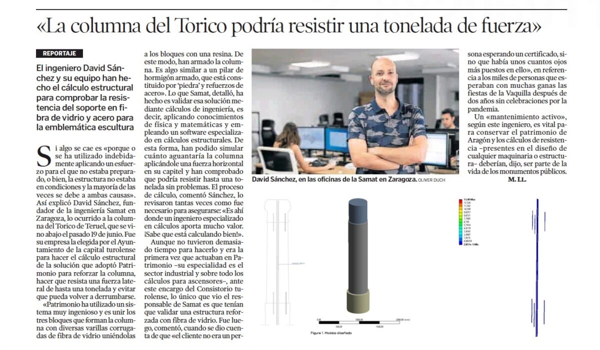 La columna del Torico de Teruel