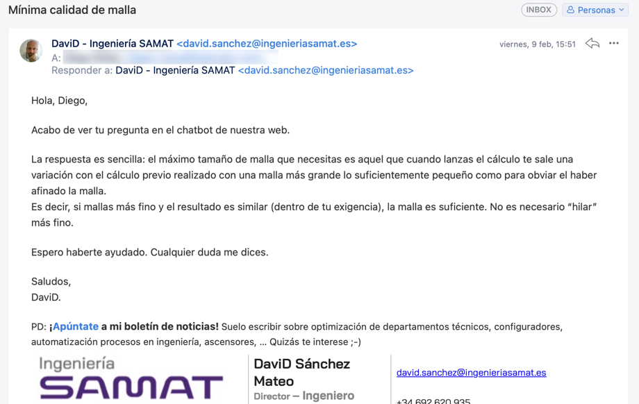 Respuesta TKE